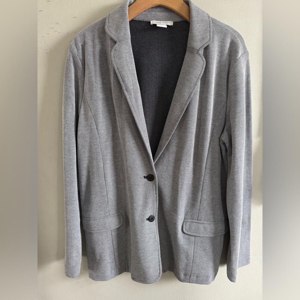 Joan Vass woman’s pure cotton blazer size 3X
